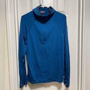 IBEX Hooded merino pullover